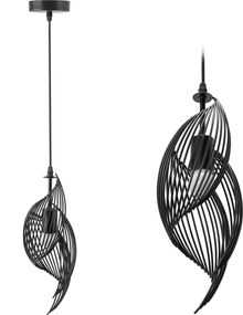 Moderne loft plafondlamp APP977-1CP Zwart