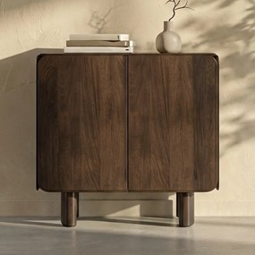 Smal Retro Dressoir Mangohout - 90x40x80cm.