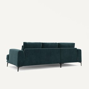 Hoekbank links fluweel chenille, Marsile