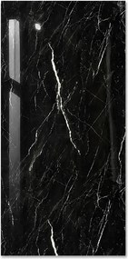 PVC Marmer Wandpaneel Nero Marquina Glans 260x122x0,3cm
