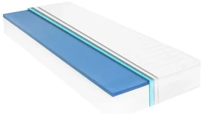 vidaXL Matras 18 cm visco-traagschuim 90x200 cm