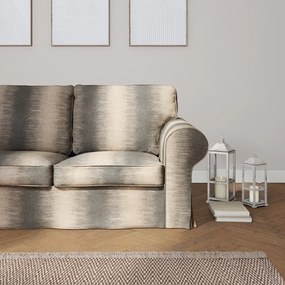 Dekoria IKEA hoes voor Ektorp 2-zits slaapbank - NIEUW model, grijs-beige