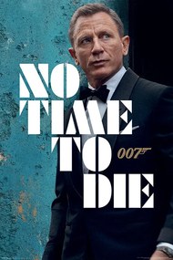 Poster James Bond - No Time To Die - Azure Teaser, (61 x 91.5 cm)