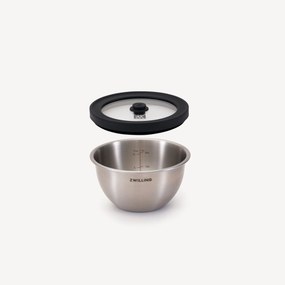 ZWILLING Fresh &amp; Save STAINLESS vacuumschalen set S/M/L / 6-delig, Roestvrij staal, Zilver - Fresh &amp; Save STAINLESS - ZWILLING