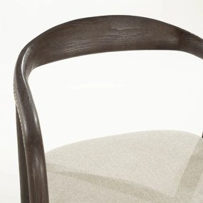 Eleonora Rayven Barkruk Hout Wabi Sabi Stijl Bruin