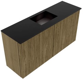 Mondiaz Joya 80cm toiletmeubel dusk met wastafel faye midden 1 kraangat urban