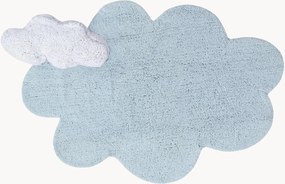 Handgeweven kindervloerkleed Dream met hoog-laag effect, wasbaar