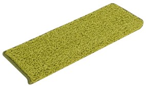 vidaXL Trapmatten 15 st 65x25 cm groen