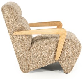 Eleonora Olek Comfortabel Fauteuil Taupe