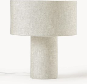 Linnen tafellamp Ron