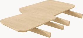 Bamboe eettafel Elvo, 2-delig