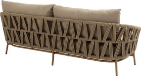 Stoel en Bank Loungeset 5 personen Rope Taupe  4 Seasons Outdoor Biarritz/Fungo