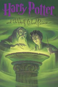 Kunstafdruk Harry Potter - Half-Blood Prince book cover, (26.7 x 40 cm)