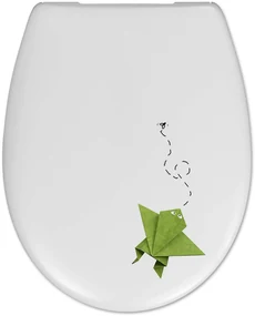 Saqu toiletbril met softclose en quickrelease 36,2x43,6cm multi