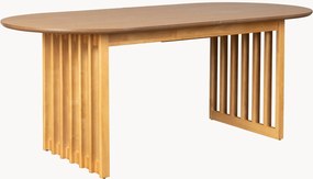 Uitschuifbare eettafel Barlet van rubberhout, 200 - 240 x 75 cm