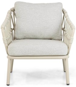 Stoel en Bank Loungeset 5 personen Rope Taupe  Coco Barcelona