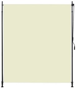 vidaXL Rolgordijn voor buiten 200x270 cm crème