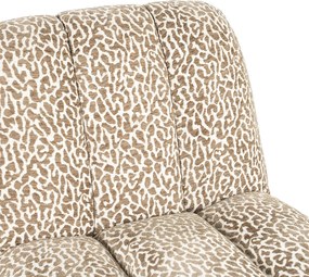 Panterprint Fauteuil Bruin