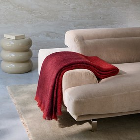 Tweekleurige plaid van wol en polyamide, Tzara