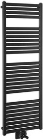 Sapho Tondi radiator zwart mat 45x133cm 561W