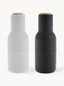 Zout & pepermolen Bottle Grinder met beukenhouten deksel, set van 2