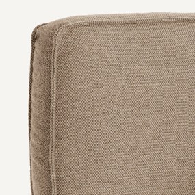 Kussens in geweven mêlee polyester voor fauteuil Dilma