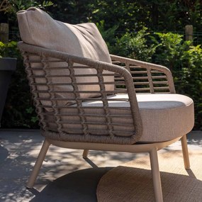 4 Seasons Puglia loungestoel - latte