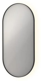 INK SP21 Spiegel - 60x4x120cm - LED onder en boven colour changing - dimbaar - in stalen kader - aluminium zwart mat 8408975