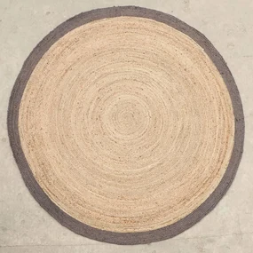 Dutch Lifestyle Vloerkleed Jaipur Classic rond 200 cm natuurlijk