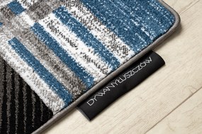 Tapijt ALTER Siena Vierhoeken , geruite blauw