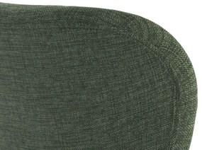 ALTEA Groen (stof Rio 140)/poten natuur eiken – MODERNE STOEL VOOR WOONKAMER/EETKAMER/KEUKEN/KANTOOR