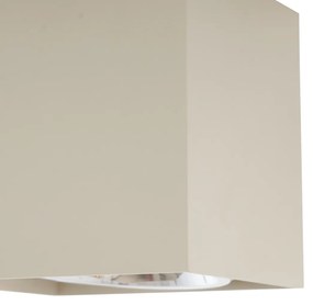 Moderne opbouwSpot / Opbouwspot / Plafondspot beige G9 draai- en kantelbaar - Box Modern G9 vierkant Binnenverlichting Lamp