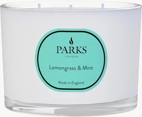Handgemaakte 3-lonts geurkaars Vintage Aromatherapy (citroengras, munt & citrus)