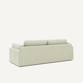 Slaapbank in stonewashed fluweel, CESAR