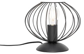 Industriële tafellamp zwart - Margarita