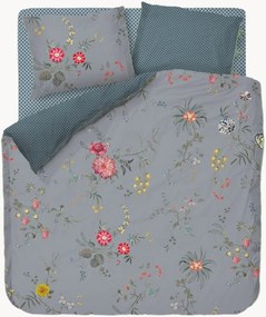 Katoenen perkal dekbedovertrekset Fleur Grandeur