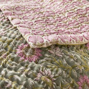 Kantha dekbed in voilekatoen Casaluce