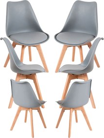 Set 6 Synk Basic Stoelen
