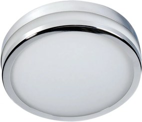 Sapho Palermo ronde plafondlamp 29.5cm chroom