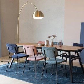 Zuiver Benson Design Eetkamerstoel Grijsblauw