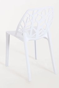 Set 4 Hissar Polypropyleen Stoelen