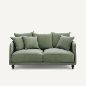 3-zits compacte fluwelen zetel, Lazare