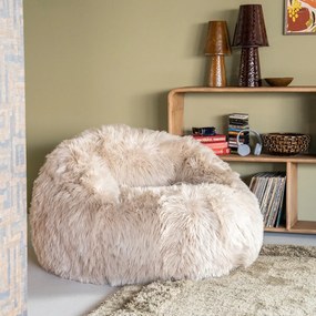 Harig Fauteuil Taupe