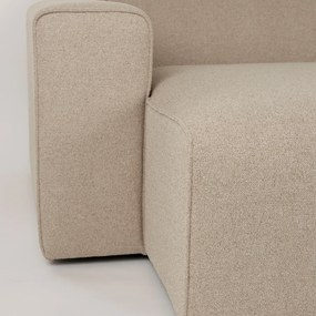 Zuiver Milka Cappuccino Kleine Bank Met Chaise Longue Links Cappuccino