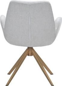 Garden Impressions Amalia tuinstoel draaibaar -light teak look - valley sand