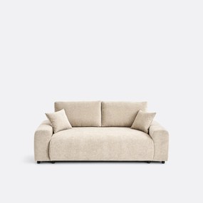 2-zits rechte bank in gevlamd chenille, GALENE