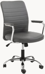 Kunstleren bureaustoel Tyler, in hoogte verstelbaar