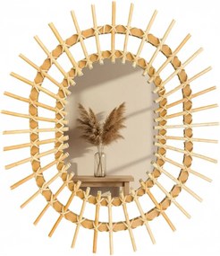 LUSTRO ŚCIENNE BOHO 57CM QDJ5749