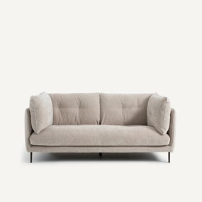 2-zits bank, chenille fluweel, Botero