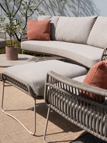 4 Seasons Outdoor Botanic loungestoel latte  Loungestoel    taupe weerbestendig